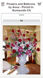 Mobile Screenshot of flowersandballoonsbyanna.com